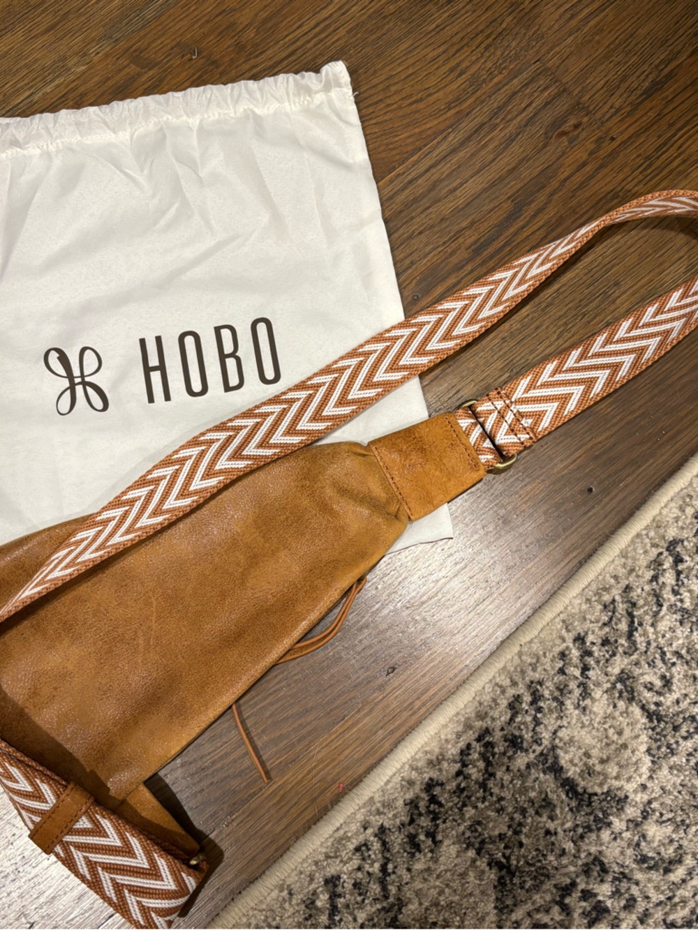 HOBO Bodhi Sling in Whiskey Buffed Leather